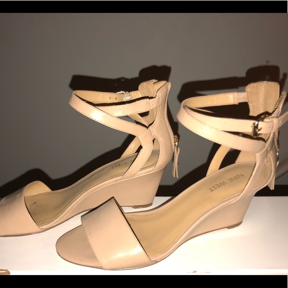 Nine West wedge shoes